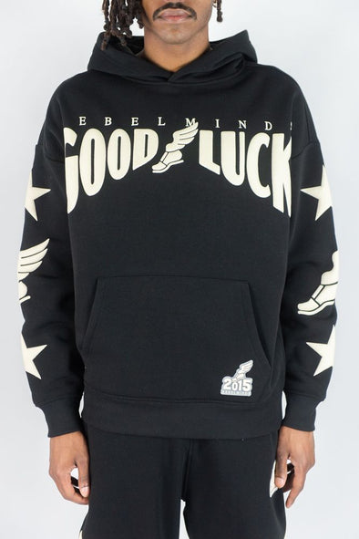 Rebel Minds Good Luck Hoodie
