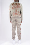 Rebel Minds Palms Crewneck (Taupe)