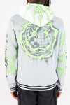 Rebel Minds Humble Fleece Varsity Jacket (Grey)