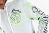Rebel Minds Humble Fleece Varsity Jacket (Grey)