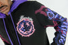 Rebel Minds Humble Fleece Varsity Jacket (Black)