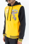 Rebel Minds Worriors Fleece Varsity Jacket (Gold)