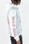 Rebel Minds Worriors Fleece Varsity Jacket (Grey)
