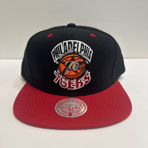 Mitchell & Ness NBA Breaktrough Philadelphia 76ers Snapback Hat