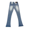 Argonaut Ripped Stacked Jean (Medium Blue)