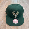 Mitchell & Ness NBA Team Ground 2.0 Milwaukee Bucks Snapback Hat