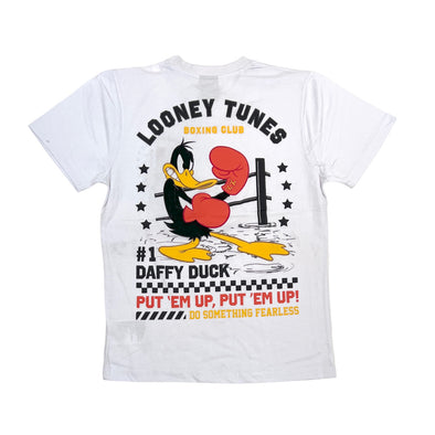 Looney Tunes Daffy Duck Flocking Tee (White) / $16.99 2 for $29.91