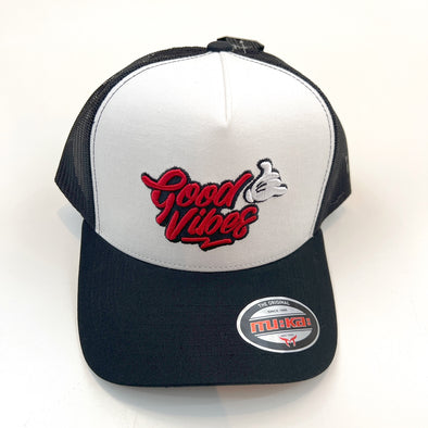Muka Good Vibes Trucker Hat (Black)