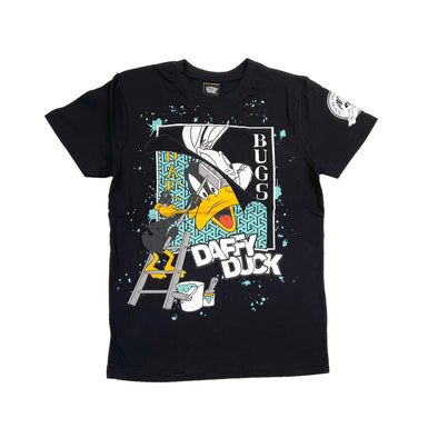 Looney Tunes Daffy Duck Puff Print Tee (Black) / $16.99 2 for $29.91