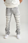 Spark Premium Stretch Stacked Jean (Grey)