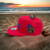 US Cotton Just Hustle Snapback Hat (Red) / 2 for $15