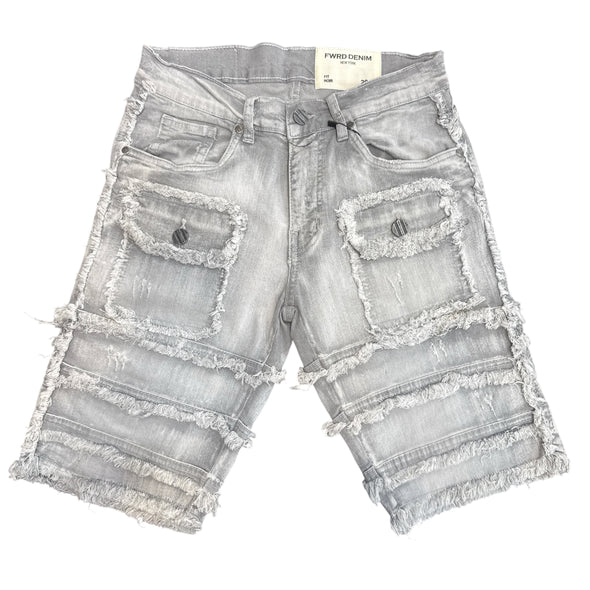 FWRD Denim Jean Short (Grey)