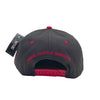 US Cotton Grind Hustle Execute Snapback Hat (Black/Red) / 2 for $15