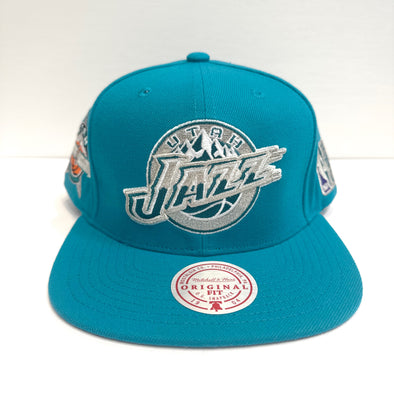 Mitchell & Ness NBA Watch Me Shine Utah Jazz Snapback Hat