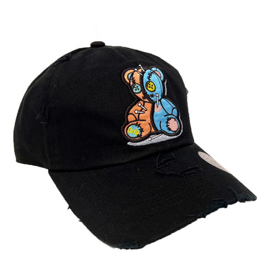 Muka Drip Bear Dad Hat (Black)