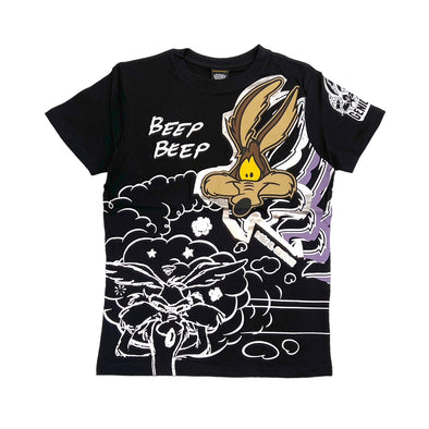 Looney Tunes Wile E Coyote Foil Print Tee (Black) / $16.99 2 for $30