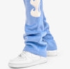 Copper Rivet Mohair Stacked Pant (Light Blue)