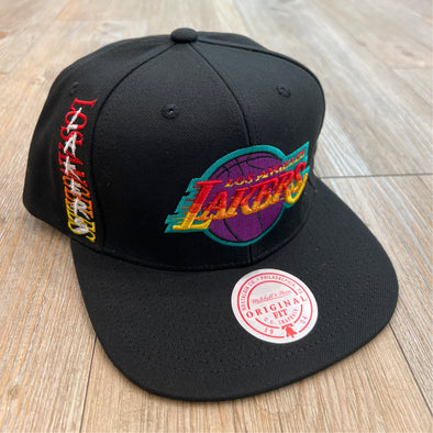 Mitchell & Ness High Grade Los Angeles Lakers Snapback Hat