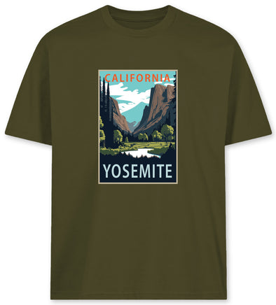 US Cotton California Yosemite Tee (Olive)