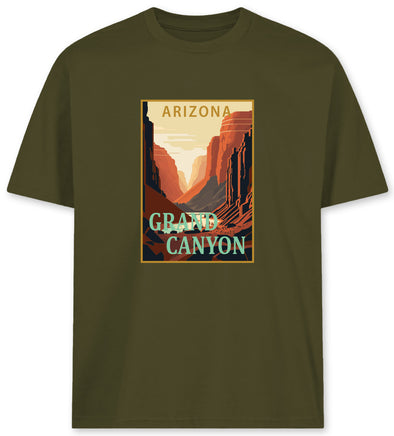 US Cotton Arizona Grand Canyon Tee (Olive)