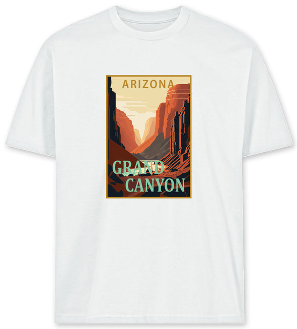 US Cotton Arizona Grand Canyon Tee (White)