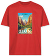 US Cotton Utah Zion Tee (Red)