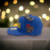 US Cotton Just Hustle Snapback Hat (Blue) / 2 for $20