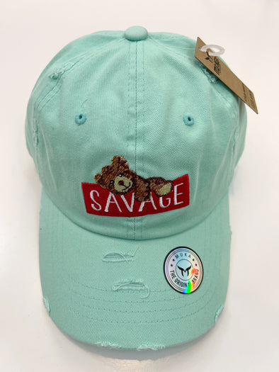 Muka Savage Bear Dad Hat (Mint)