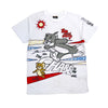 Tom and Jerry Gel Print Tee (White) / $16.99 2 for $30
