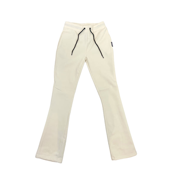 WT02 Fleece Stacked Pant (Cream)