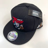 US Cotton Time is Money Snapback Hat (Black) / 2 for $15