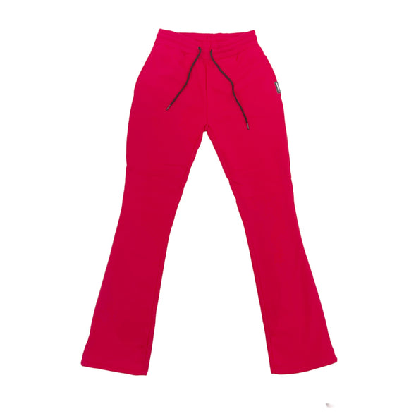 WT02 Fleece Stacked Pant (Red)
