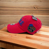 US Cotton Just Hustle Dad Hat (Red) / 2 for $20