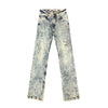 Evolution Ripped Straight Fit Jean (Light Tint Blue)