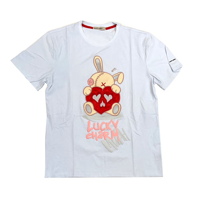 BKYS Lucky Charm Chenille Patch Tee (White)