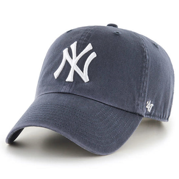 47 Brand CLEAN UP New York Yankees Vintage Navy Dad Hat