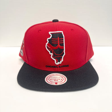 Mitchell & Ness NBA Team Insider Chicago Bulls Snapback Hat