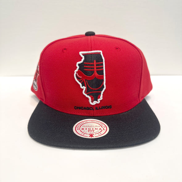 Mitchell & Ness NBA Team Insider Chicago Bulls Snapback Hat