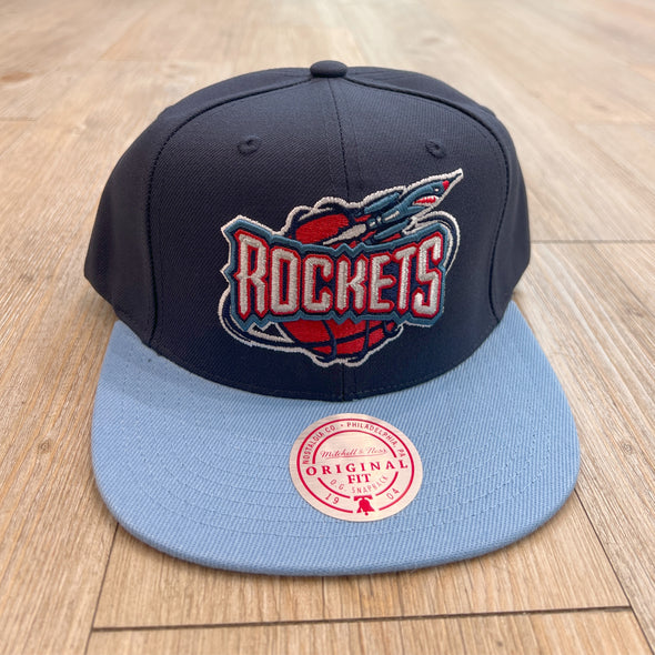 Mitchell & Ness Core Basic Houston Rockets Snapback Hat