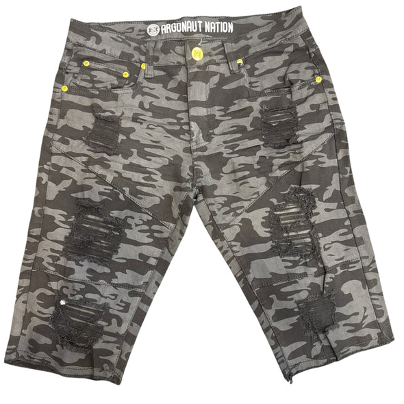 Argonaut Nation Jean Short (Black Camo)