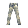 KDNK Bleached Spot Denim Jean (Medium Vintage Blue)