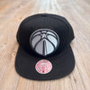 Mitchell & Ness NBA BWG Washington Wizard Snapback Hat
