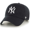 47 Brand CLEAN UP New York Yankees Black/White Dad Hat