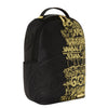 Sprayground Half Graff Gold Backpack (DLXV)