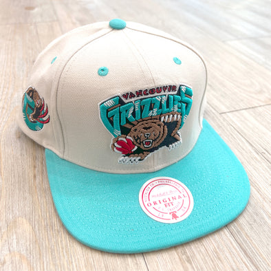 Mitchell & Ness NBA Sail 2 Tone Vancouver Grizzlies Snapback Hat
