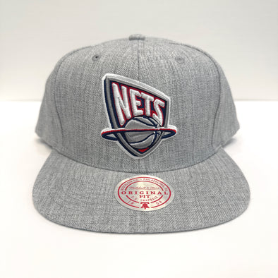 Mitchell & Ness NBA Team Heather 2.0 Brooklyn Nets Snapback Hat