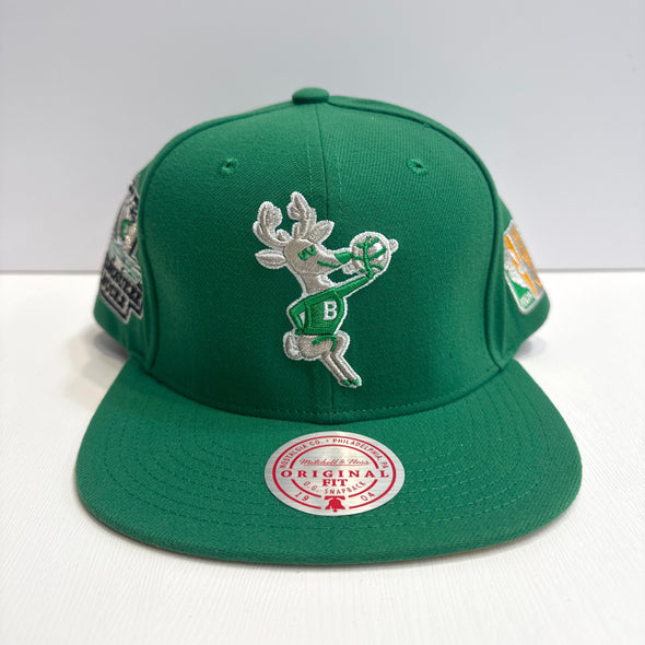 Mitchell & Ness NBA Watch Me Shine Milwaukee Bucks Snapback Hat