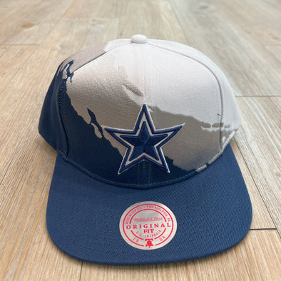 Mitchell & Ness Paintbrush Dallas Cowboys Snapback Hat