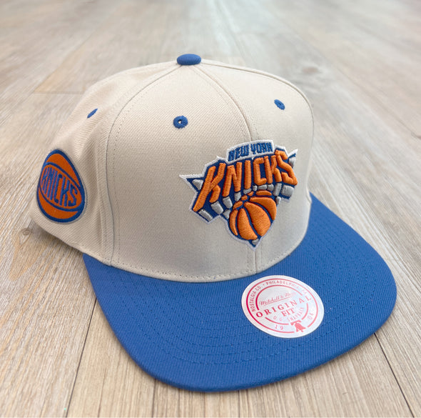 Mitchell & Ness Sail Two Tone New York Knicks Snapback Hat