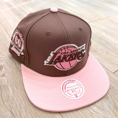 Mitchell & Ness Neopolitan Los Angeles Lakers Snapback Hat